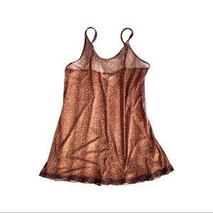 Victoria’s Secret leopard slipon nighty slip sizeM